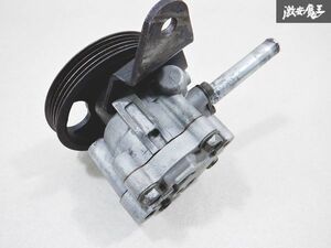 【実動外し】 日産 純正 S13 シルビア RPS13 180SX SR20DET ターボ パワステポンプ パワステ ポンプ 単体 49110-52F00 52F00 即納 棚16S