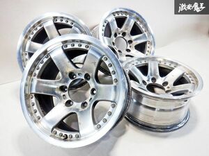 BRIDGESTONE ブリヂストン CV696 16インチ 8J -10 PCD 139.7 6H 6穴 逆反り ホイール 単体 4本 ハイエース ハイラックス パジェロ 棚33D