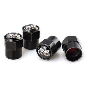 [ including carriage ] Mugen ( Honda ) valve cap black one stand amount (4 piece ) set made of stainless steel 