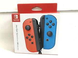 GH231205-01S/ ニンテンドースイッチ ジョイコン Joy-Con(L) ネオンレッド / (R) ネオンブルー HAC-A-JAEAA Nintendo Switch 任天堂