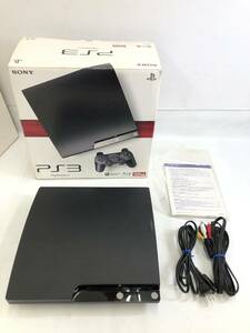 GH231205-01K/ PS3 本体 PlayStation 3 (120GB) チャコール・ブラック (CECH-2000A) 動作確認済 ジャンク