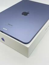 【ほぼ新品】iPad Air 第5世代 2022年モデル 64GB パープル wifiモデル バッテリー状態100% 充電回数 付属品完備 匿名配送！即決あり！_画像5