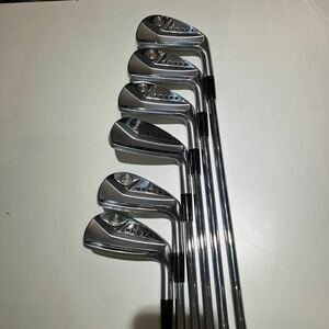 1ラウンドのみ使用 2023/2024モデル　オノフ クロ アイアン KURO MODUS3 115 硬さS 6本セット 5-PW ONOFF IRON KURO