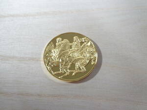  prompt decision equipped limited goods . large . art collection Pal te non god dono . horse. youth .. original gold finishing memory medal large britain museum insignia construction sculpture . horse . coin 