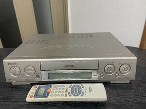 東芝 A-S100 S-VHS ET 高画質モデル アリーナ 3次元Y/C分 3次元/3次元DNR回路