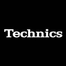 Technics テクニクス アルミ エンブレム プレート シルバー/ブラック mx_画像6