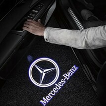 Mercedes Benz メルセデスベンツ AMG LED カーテシランプ ドア ウェルカムライト W176 W177 W205 W212 W213 X166 X253 C253 X156 n_画像8