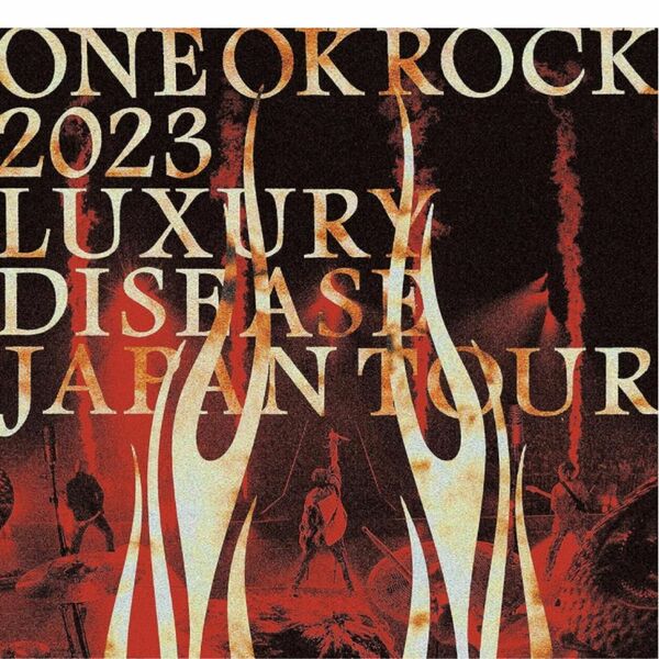 ONE OK ROCK 2023 LUXURY DISEASE JAPAN TOUR”　DVD&Blu-ray 巾着付き