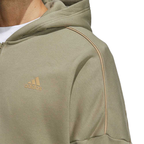 ■アディダス ワインディング フルジップ フーディー カーキ 新品 Lサイズ adidas WINDING FULL ZIP HOODIE 起毛 パーカー GT6353の画像5