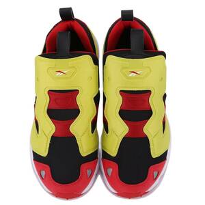 ■リーボック フューリーライト 3.0 ブラック/イエロー/レッド 新品 26.0cm US8 Reebok FURY LITE 3.0 CITRON スリッポン