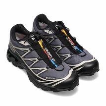 【28.5cm 新品】salomon サロモン GORE-TEX XT-6 GTX BLACK スニーカー シューズ ゴアテックス_画像1