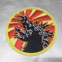 ゴジラ ワッペン■パッチ 刺繍 アイロンプリント シンゴジラ -1.0 マイナスワン GODZILLA MINUS ONE ガメラ 劇場 フィギュア Tシャツ_画像1