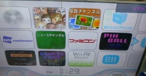 バーチャルコンソール 内蔵ゲーム４点 ディスク３点 はじめてのwii wii sports wii fit 　動作OK 〒無料