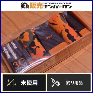 【未使用品☆2】ミブロ 3C ハンドルノブ オレンジカモフラージュ EVA ダイワ シマノ 用 mibro カモ 迷彩 KKM