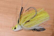 【人気モデル☆1スタ】メガバス ウオズスイマー 1/4oz 3/8oz ロビンブレード 3/8oz 6個セット Megabass UOZE SWMMER ROBIN BLADE(KKR_O1)_画像2