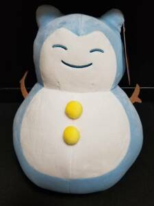 送料無料 韓国限定 ポケモン カビゴン 雪だるまぬいぐるみ pokemon Plush Doll Snorlax