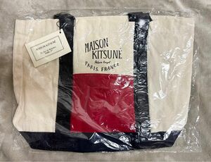 【新品】MAISON KITSUNE メゾンキツネ トートバッグ③