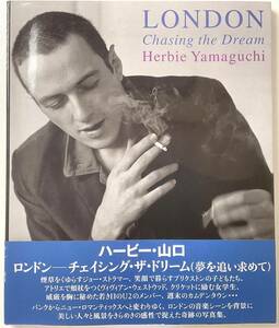 ハービー山口 写真集 LONDON Chasing The Dream 夢を追い求めて オリジナルプリント付 帯付 レア 古書 Depeche Mode CLASH PUNK NEW WAVE★