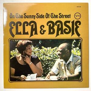 フランス盤 Ella Fitzgerald ＆ Count Basie / Ella & Basie On The Sunny Side Of The Street Verve Records 2304049 *309 レコード LP