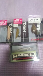 HMKL クランク、ミノ-ブランク等新品4点set　1円 スタート!!!