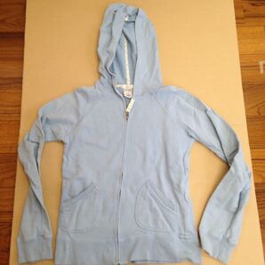 US古着 オールドネイビー パーカ 水色 OLD NAVY