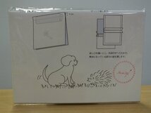 Jeu de Fils ジュドフィル 刺しゅうキット 巾着 犬とはりねずみ（こん）23-11-712_画像1