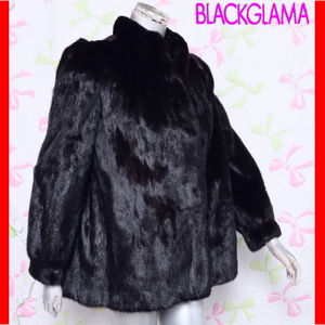 ミンク 毛皮コート　AMERICAN Fur　BLACKGLAMA　ミンクコート　ハーフコート MADE IN USA