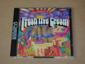 Fresh live cream　/　Cream（クリーム）/　VIDEO CD ビデオCD　UK盤　/　2DISC