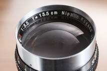 管26543ニ 　ニコンSマウント　NIKKOR-QC　1:3.5 f=13.5cm　要修理_画像2