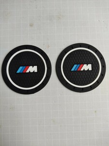 BMW ///M performance パフォーマンスドリンクコースター　ドリンクマット E36 E46 E90 E91 E92 E93 F30 F31 F34 E60 F07 F10 F11 F12 F13