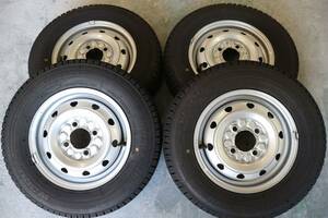 BRIDGESTONE ブリヂストン W300 145/80R12 軽トラ 箱バン等　タイヤホイールセット　No.44