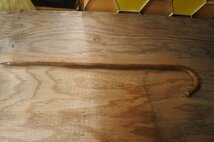 ビンテージ 杖 木製 曲げ木 ウッド/アンティーク ヴィンテージ ステッキ ピッケルＣ_画像4