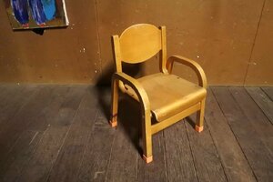  retro school kindergarten chair chair / antique Vintage Vintage chair child wooden 