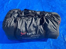 ★ドイツ Xtend エクステンド アドベンチャー ファーストクラスホテルTC 2ルームテント ポリコットン 4人用★_画像3