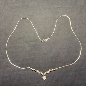 即決　本物　ダイヤモンド　ｘ　プラチナ　チェーン　ネックレス