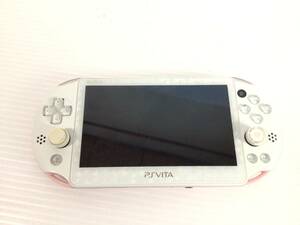 Y553 PSVITA / PlayStationVita 本体　PCH-2000 ホワイト/ピンク　ジャンク品　動作未確認　SONY/ソニー　ゲーム機