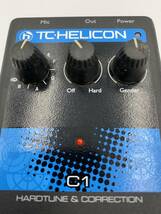 B928 TC HELICON/ティーシーヘリコン　VOICETONE C1　ボーカル用エフェクター　ボイスエフェクター　ジャンク_画像9