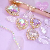 高品質 Crystal dia chain Aurora ss4 100cm ◇韓国ネイル◇ ワンホンネイル◇_画像5