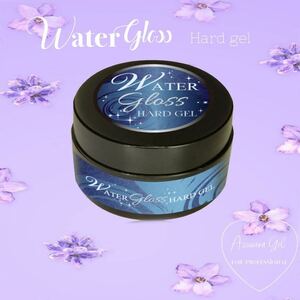  профессиональный Water gloss Hard gel твердый прозрачный гель 