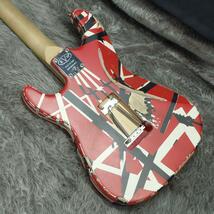 EVH Striped Series Frankenstein Frankie MN Red with Black Stripes Relic【セール開催中!!】_画像4