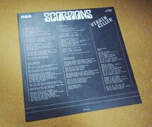 帯付きLPレコード　SCORPIONS／スコーピオンズ　Virgin Killer／熱狂の蠍団　ヴァージン・キラー　RPL-3034　RCA_画像8