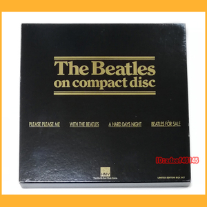 ●CD●ビートルズ On Compact Disc Limited Edittion BOX Set 4枚組み BEACD25 1987年 HMV エディションNo入り●
