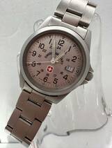 【SWISS MILITARY 】スイスミリタリー クォーツ 腕時計 6-613 6-713 中古品　電池交換済み　稼動品　_画像1