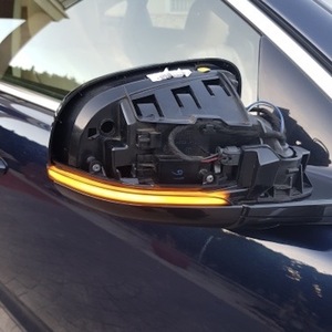  turn signal lamp side mirror indicator sequential left right 2 piece Jaguar JAGUAR XE XF XJ F-TYPE XK XKR I-PACE X250 X260