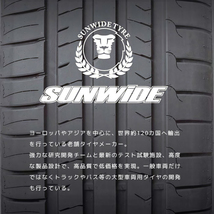 【新品】【4本セット】 輸入タイヤ4本セット 195/50R16 SUNWIDE(サンワイド) RS-ONE サマータイヤ 16インチ _画像2