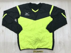 MIZUNO ミズノ メンズ 中綿 ピステ スポーツウェア 大きいサイズ XL 白蛍光イエロー