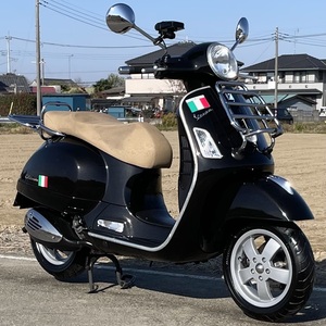 VESPA GTS250IE 実動 書類付き ZAPM451 低走行 希少 ETC付き ベスパ 検) GTS GTV GT LX PX IE ピアジオ プリマベーラ ジェンマ スクーター