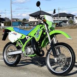 KDX125SR 実動 書類付き DX125A 低走行 絶版 カワサキ 検）XLR XL KDX KLX DT XTZ GT RV RZ NSR TZR CB TS ハスラー バンバン オフロード