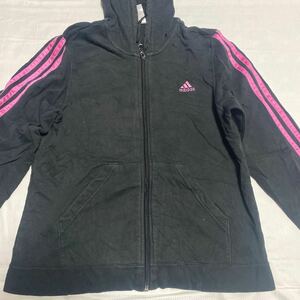 k44 adidas Zip Parker size OT inscription Cambodia made 