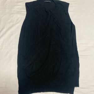 k45 ZARA KNIT ベストニット サイズM表記 中国製